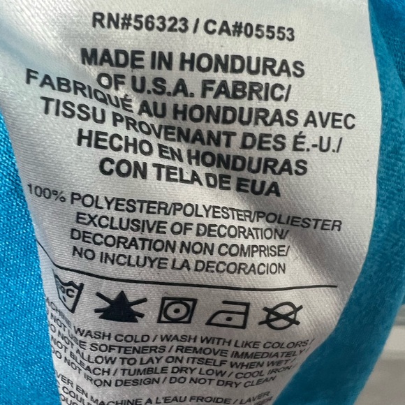 Nike Carolina Panthers Football Dri-Fit Shirt - Picture 9 of 10